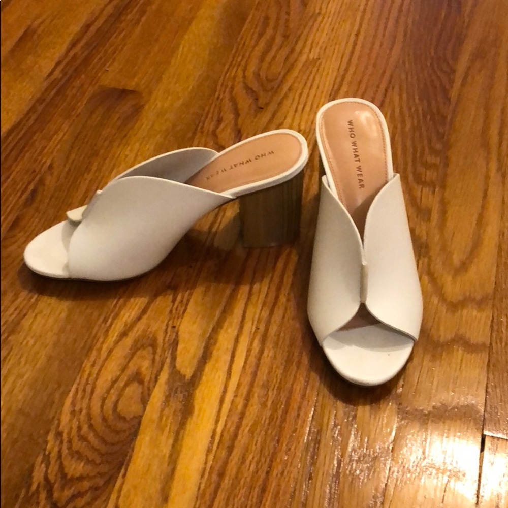 Who What Wear Mule Heels